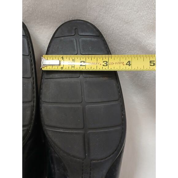Louis Vuitton Loafer Tulum Dress Shoes Mens Sz 11 Black Leather Perforated Logo main image 12